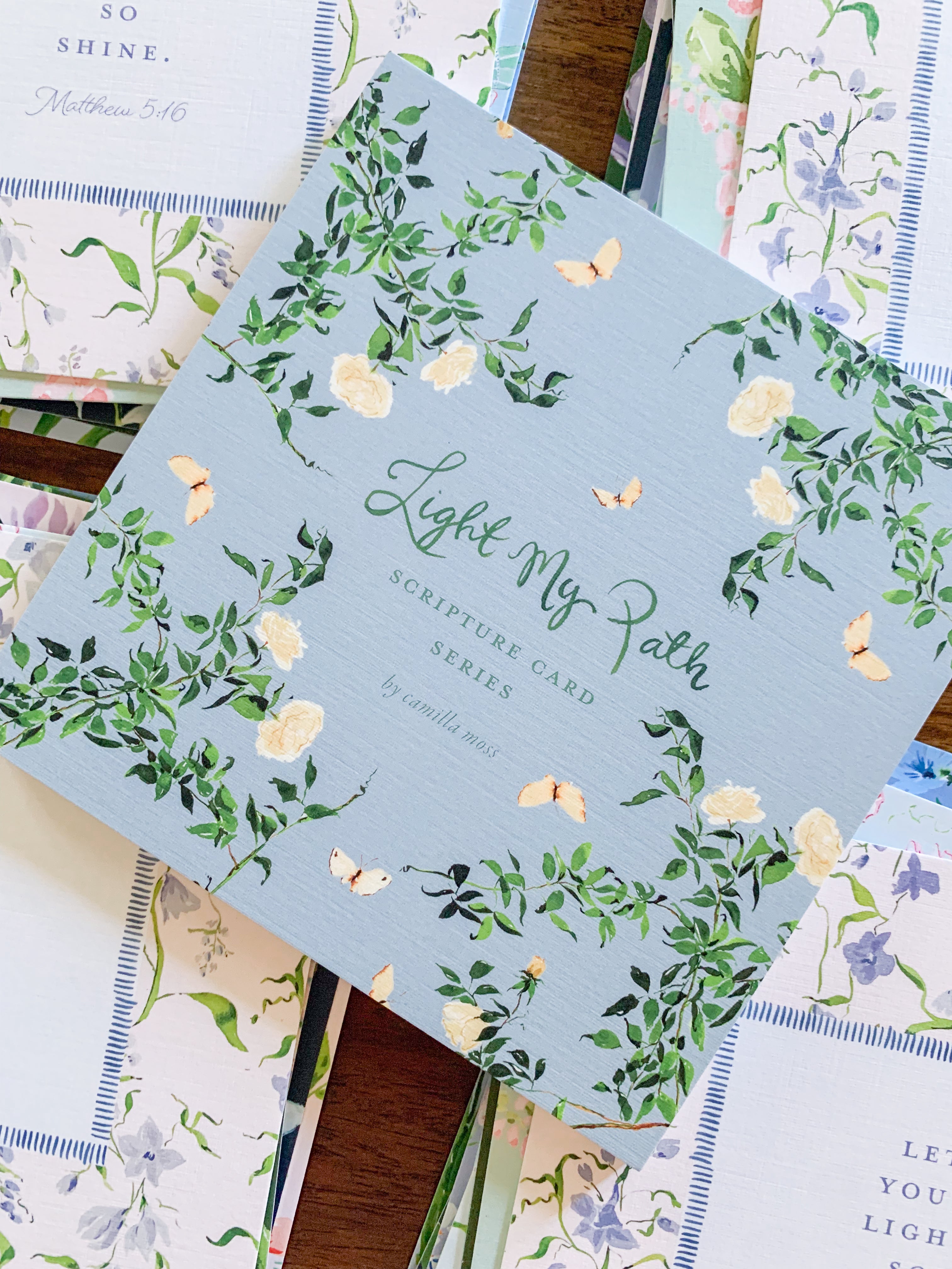 A Look Inside the Camilla Moss Scripture Cards