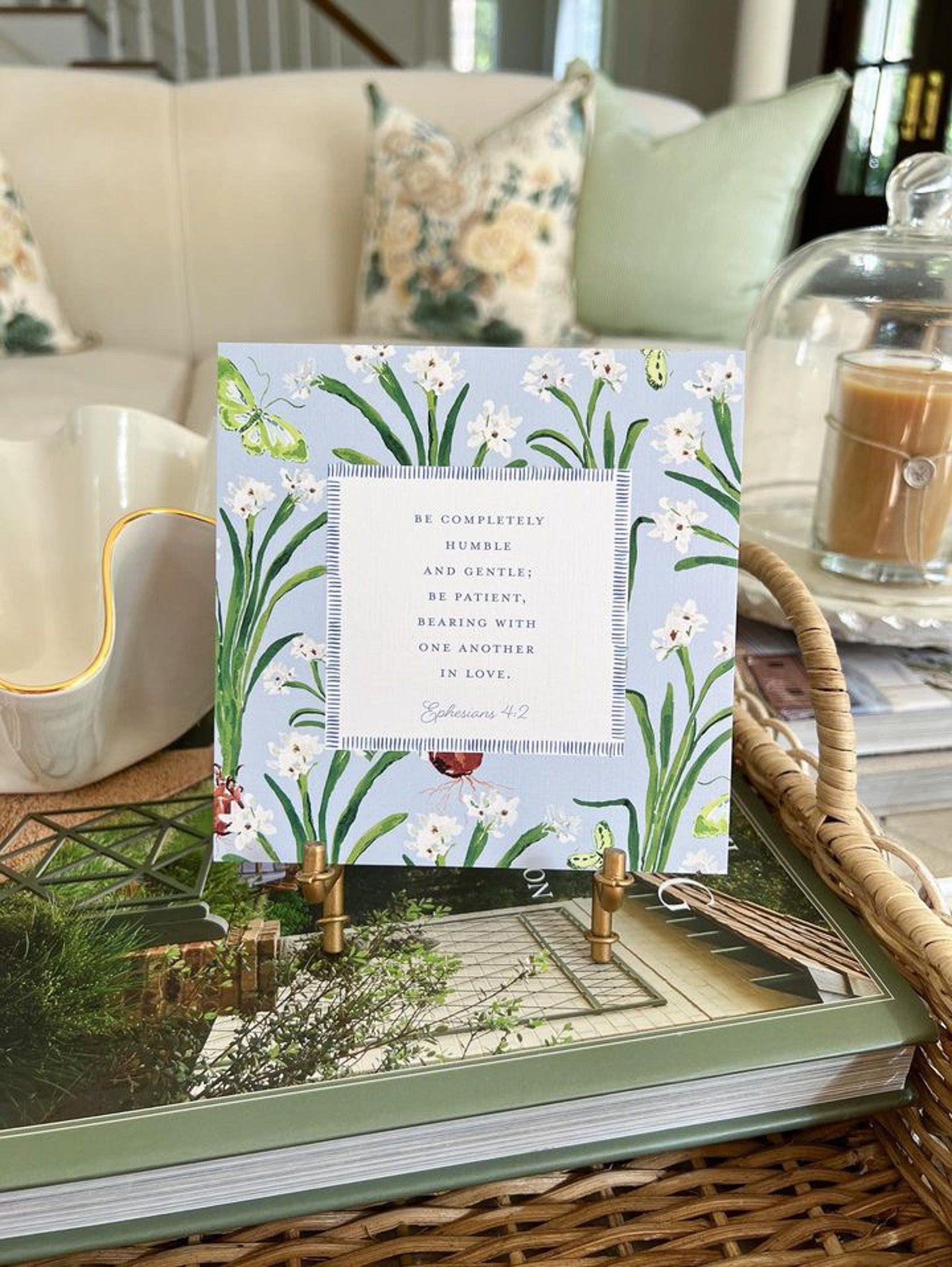 Artist Statement:  The Light My Path Scripture Card Series